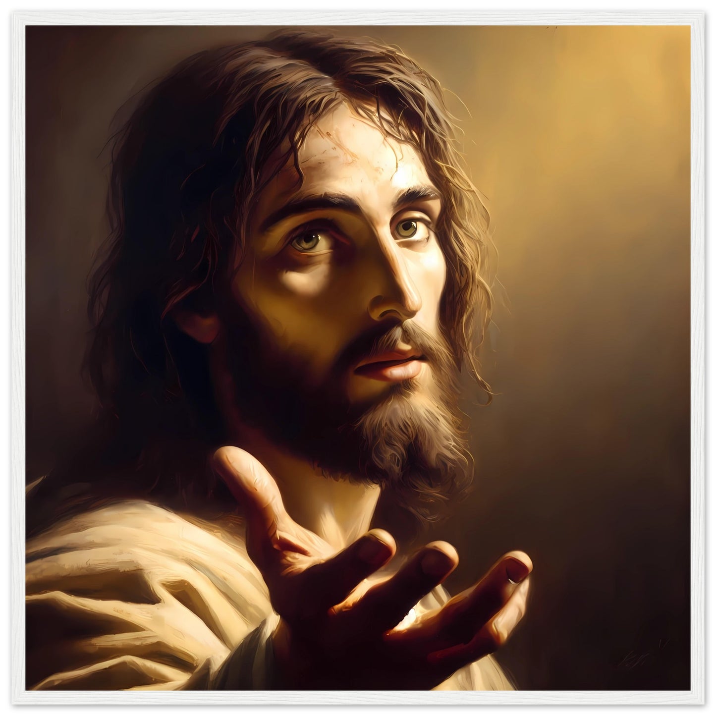 Will You Accept Me? Jesus Framed Poster