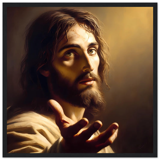 Will You Accept Me? Jesus Framed Poster