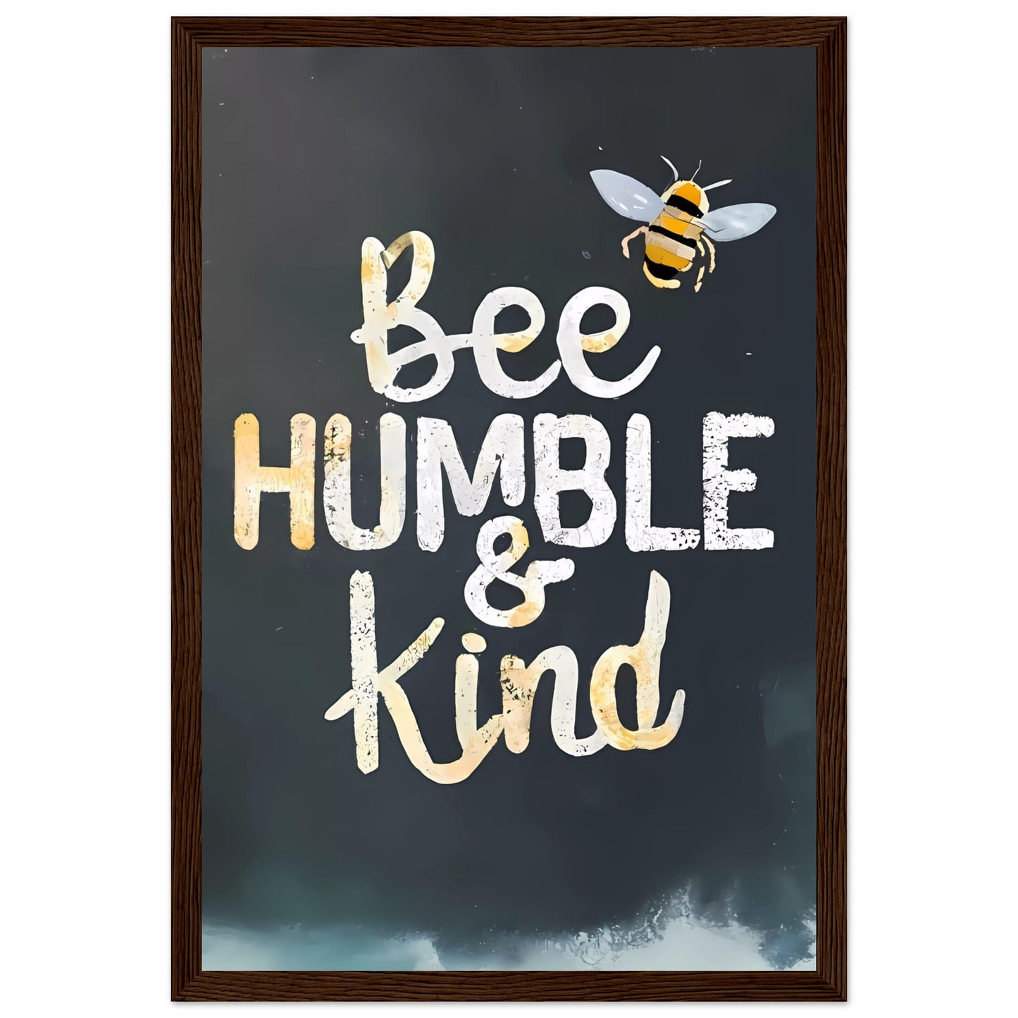 Bee Humble & Kind Framed Print
