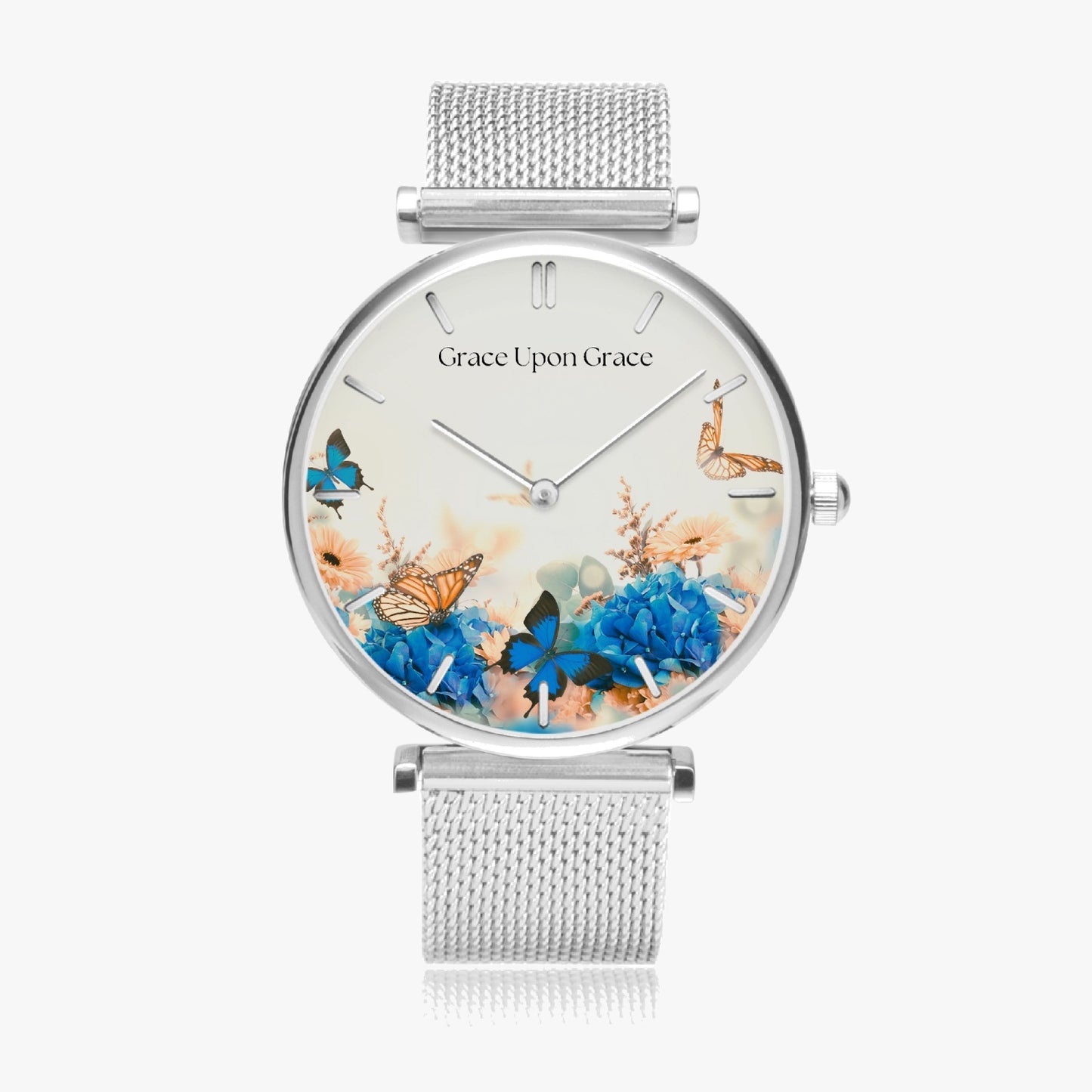 Grace Upon Grace Floral Quartz Watch