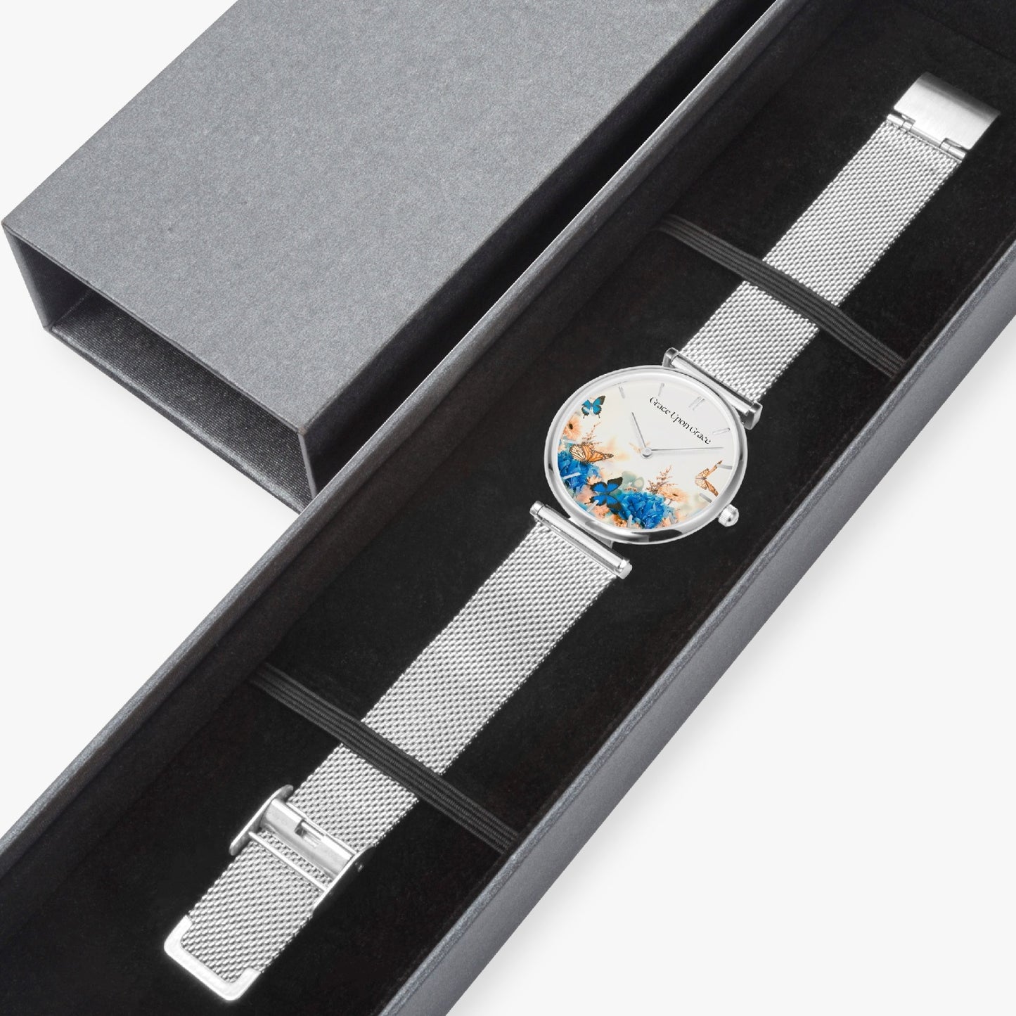 Grace Upon Grace Floral Quartz Watch