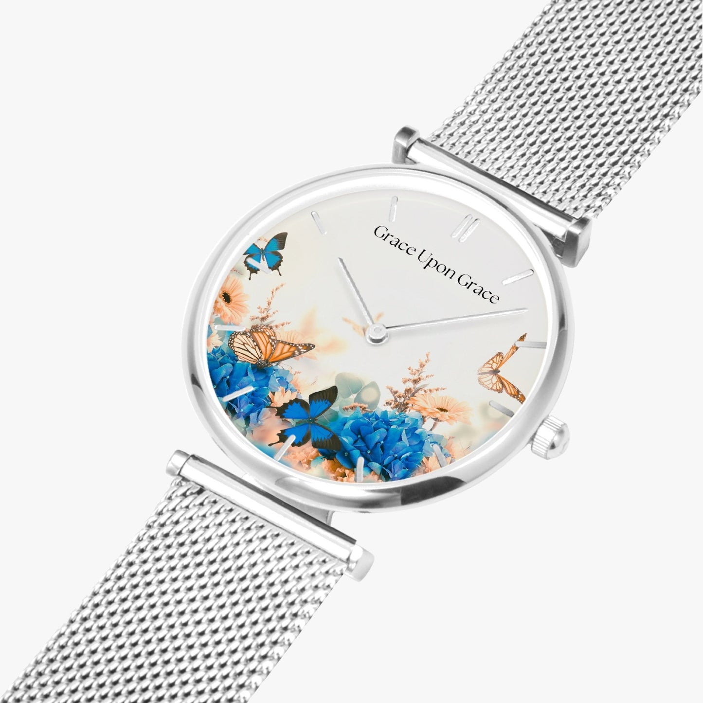Grace Upon Grace Floral Quartz Watch