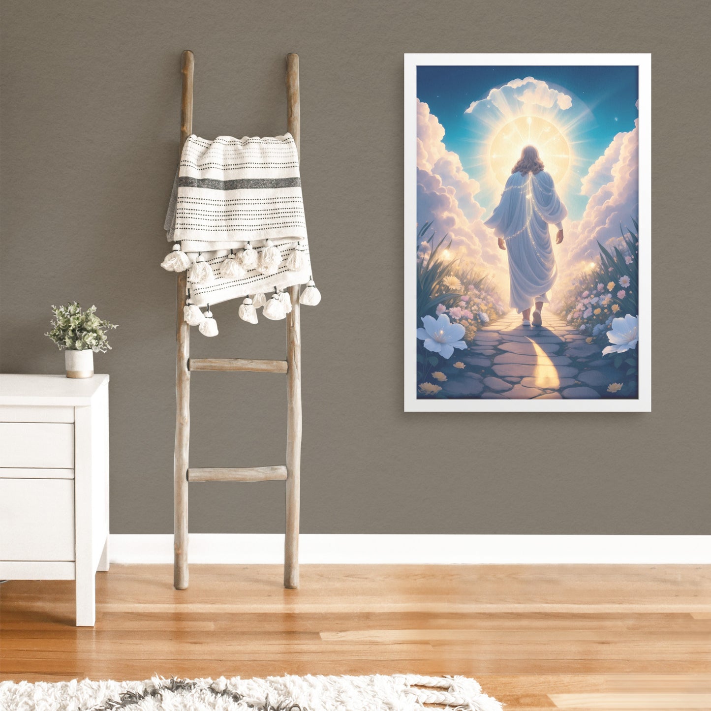 I am the Follower of Jesus Framed Art Print