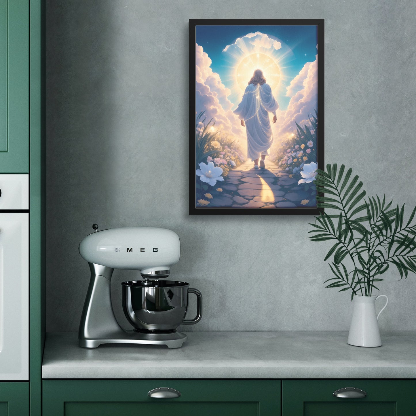 I am the Follower of Jesus Framed Art Print